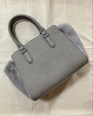 UNTITLED 그레이 핸드백 (숄더 포함)