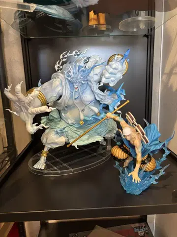 원피스 제일복권 에넬 라스트 원상 2억V 번개신 새상품급 2체 세트