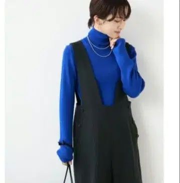 스위스 오가닉 코튼 터틀넥 풀오버