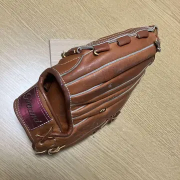 Ground B-980 야구 그로브 브라운 왼쪽 착용