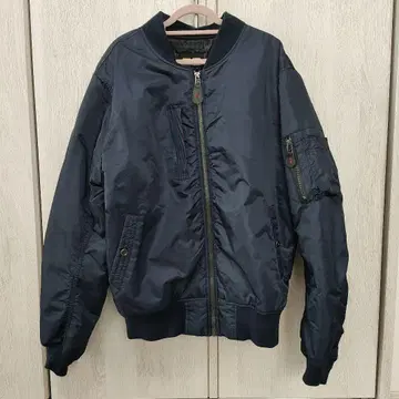 네이비 플라이트 자켓 L