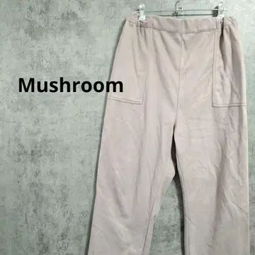 매쉬룸 스트레이트 팬츠 캐주얼 팬츠 이지 팬츠