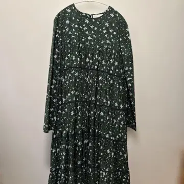 론 헤르만 Merlette 꽃무늬 티어드 원피스