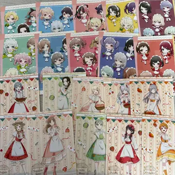 뱅드림 스이파라 특전 엽서 전 20종 풀 컴플리트 세트