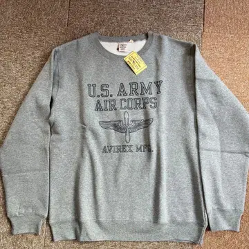 AVIREX U.S. ARMY AIR CORPS XL 그레이 트레이닝복