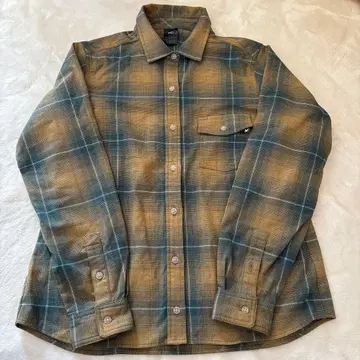 [ Millet ] 체크 무늬 긴팔 셔츠 L