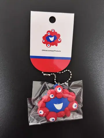 오사카 엑스포 2025 미야쿠미야쿠 머리 PVC 키링 키체인