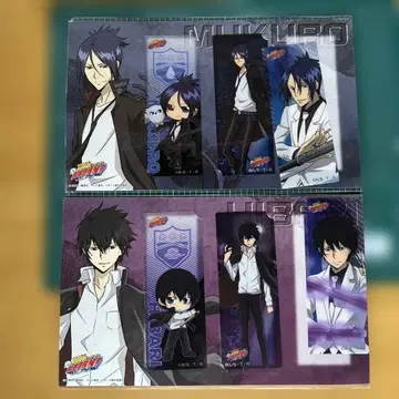 가정교사 히트맨 REBORN! 클리어 책갈피 세트