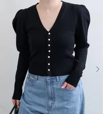 U by SPICK&SPAN 볼륨 슬리브 가디건