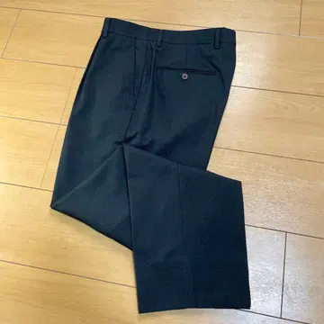 [Calvin Klein] 90s 깅엄 체크 원턱 테이퍼드 슬랙스