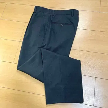 [Calvin Klein] 90s 깅엄 체크 원턱 테이퍼드 슬랙스