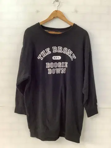 10.29 A844 로데오 크라운 맨투맨 블랙 프린트 패턴