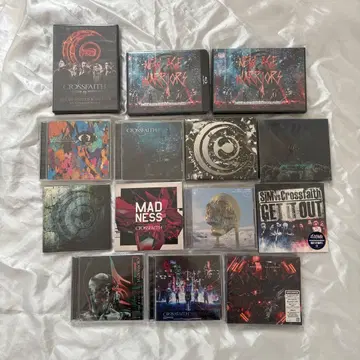 CROSSFAITH 앨범 CD DVD Blu-ray 14장 세트