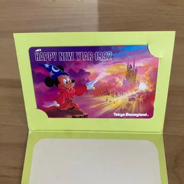 도쿄 디즈니랜드 미키마우스 전화 카드 1992