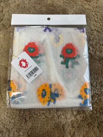 미야쿠미야쿠 레이스 백 보더 컬러 미사용 새상품