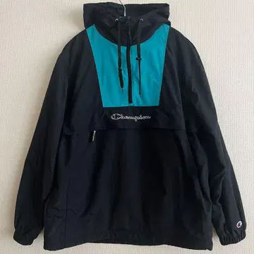 Champion 나일론 자켓 아노락 후드티 L 사이즈
