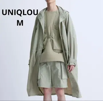 UNIQLOU 나일론 후드티 라이트웨이트 코트