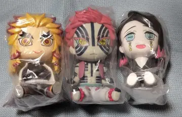 귀멸의 칼날 렌고쿠 쿄쥬로 & 아카자 & 엔무 퐁당 피규어 세트