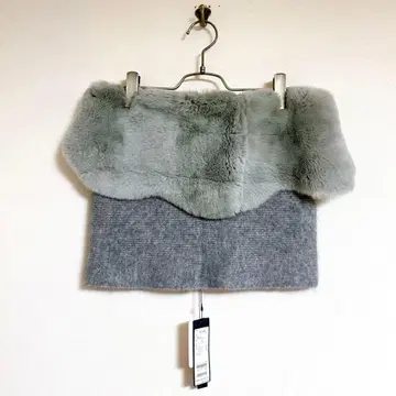 [ BLUE FRONCE ] 블루프론세(38) 튜브탑 퍼 니트