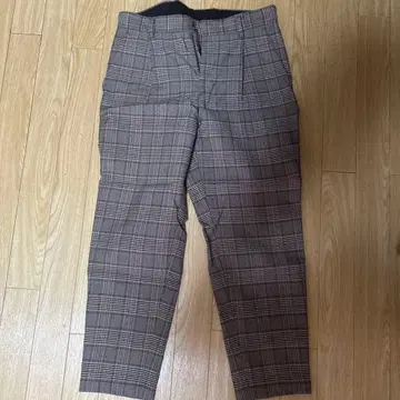 BEAUTY&YOUTH 체크 무늬 슬랙스