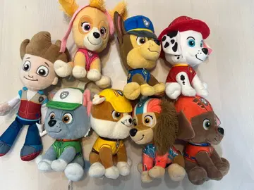 퍼피 구조대 간드사 봉제 인형 7체 세트 덤 켄트