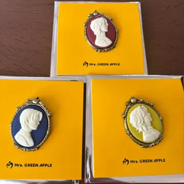 Mrs. GREEN APPLE 핀 배지 BABEL no TOH