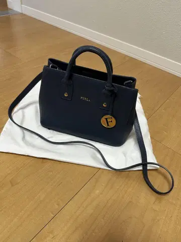 FURLA 네이비 숄더백 2way