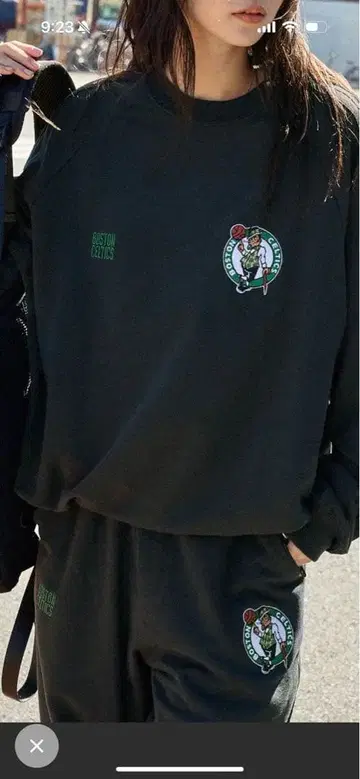 NBA 별주 셋업 흑먹색 [셀틱스] M 사이즈