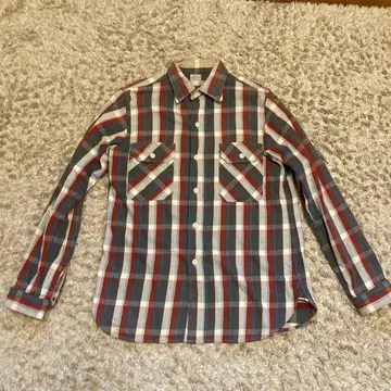 WAREHOUSE 트리코 플란넬 셔츠 L 사이즈