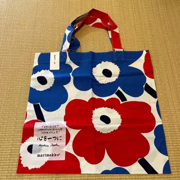 마리메꼬 꽃무늬 토트백