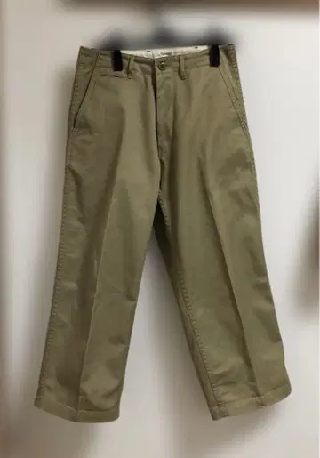 B shop 세련된 베이지 치노 팬츠 일본제