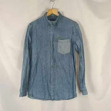 Lacoste Live 데님 긴팔 셔츠 39 B3827