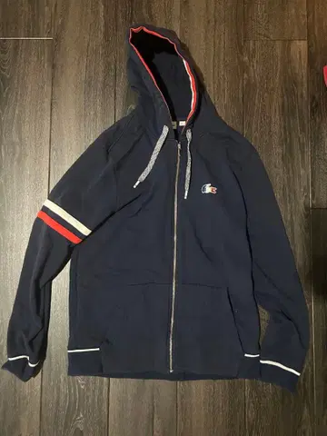 LACOSTE SPORT 네이비 후드티