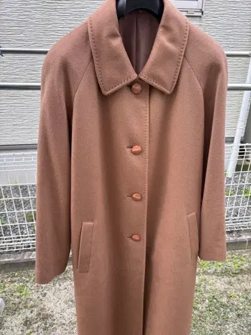 카멜 캐시미어 100% 롱 코트 11호 가볍고 따뜻한 스테디셀러 코트