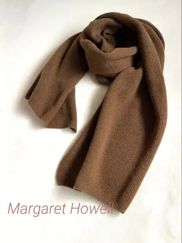 Margaret Howell 브라운 스톨 머플러