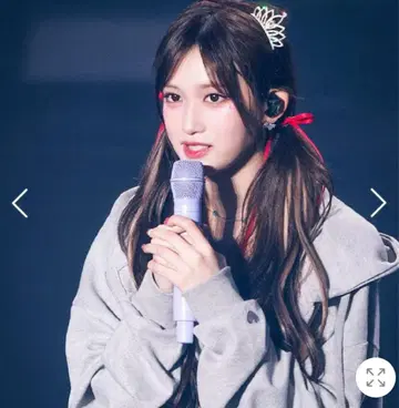 [ 새상품 ] IVE Love Dive 후드티 그레이 풀 집업