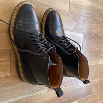 GM01334 블랙 레이스업 부츠 27.5cm