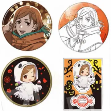 주술회전 쿠기사키 노바라 말 큐브 마루노우치 캔뱃지 아크릴 스탠드 유령