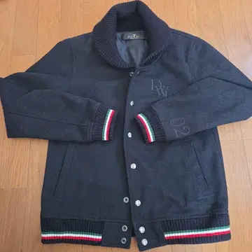 DOWBL EXECUTIVE STYLE 바시티 자켓 블랙