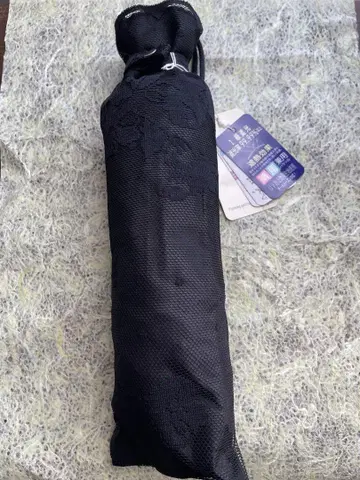 [ 미사용 새상품 ] 우천 겸용 이중 오버 레이스 접이식 우산