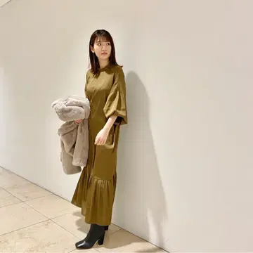 Whim Gazette 윔 가젯 새틴 원피스