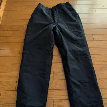 작업용 보온 바지 블랙 컬러 퀼팅 팬츠 LL 사이즈