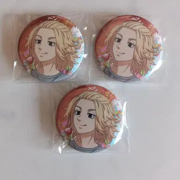 도쿄 리벤저스 벌스데이 캔뱃지 The 사노 만지로 3