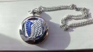 [ 새상품 작동품 ] 회중시계 진격의 거인 조사병단