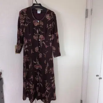 앤티크 드레스 Laura Ashley 플라워 프린트 원피스