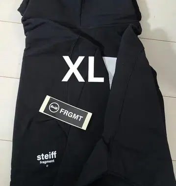 새상품 슈타이프 x 프래그먼트 후드티 후디 XL