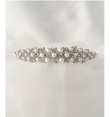 브라이덜 펄 머리띠 티아라 [ AH2111-11 ]
