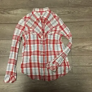 HYSTERIC GLAMOUR 체크 무늬 긴팔 셔츠