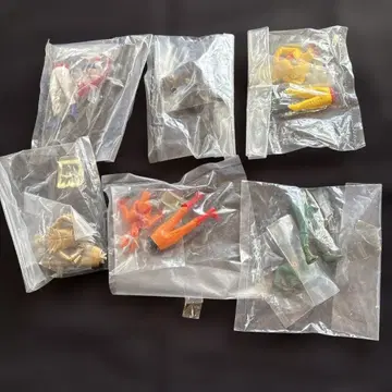 레인보우맨 캡슐 토이 6개 세트