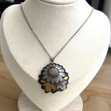 빈티지 골드 실버 목걸이